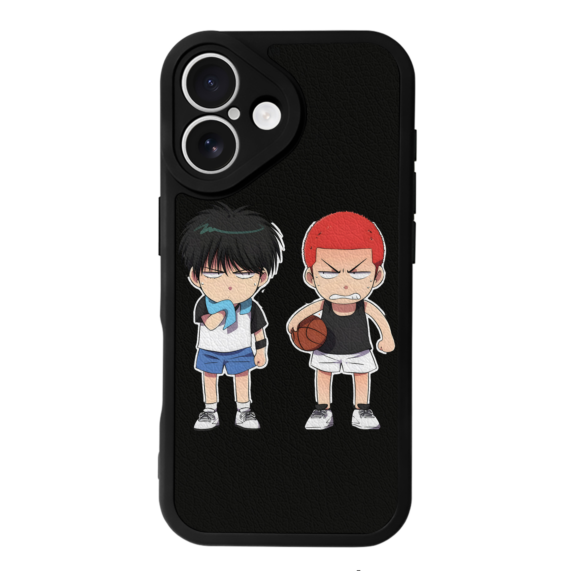 （画像用） SLAM DUNK／スラムダンク 【iPhone 16シリーズ対応】シリコンスマホケース（レザー調） 材質：シリコン